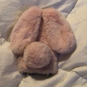 iphone 6/7/8 pink bunny phone case!